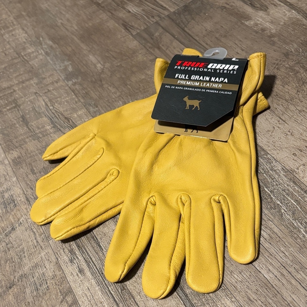True Grip Professional Series full grain Napa Goatskin premium leather,work